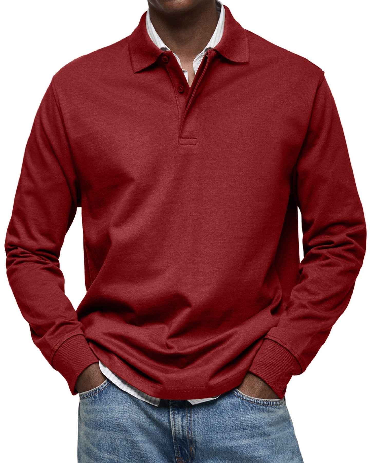 Steven | Casual Polo Sweater