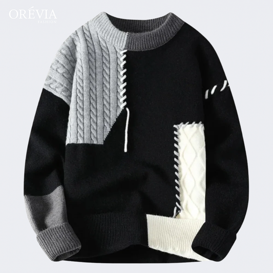Matthias | Patchwork Sweater