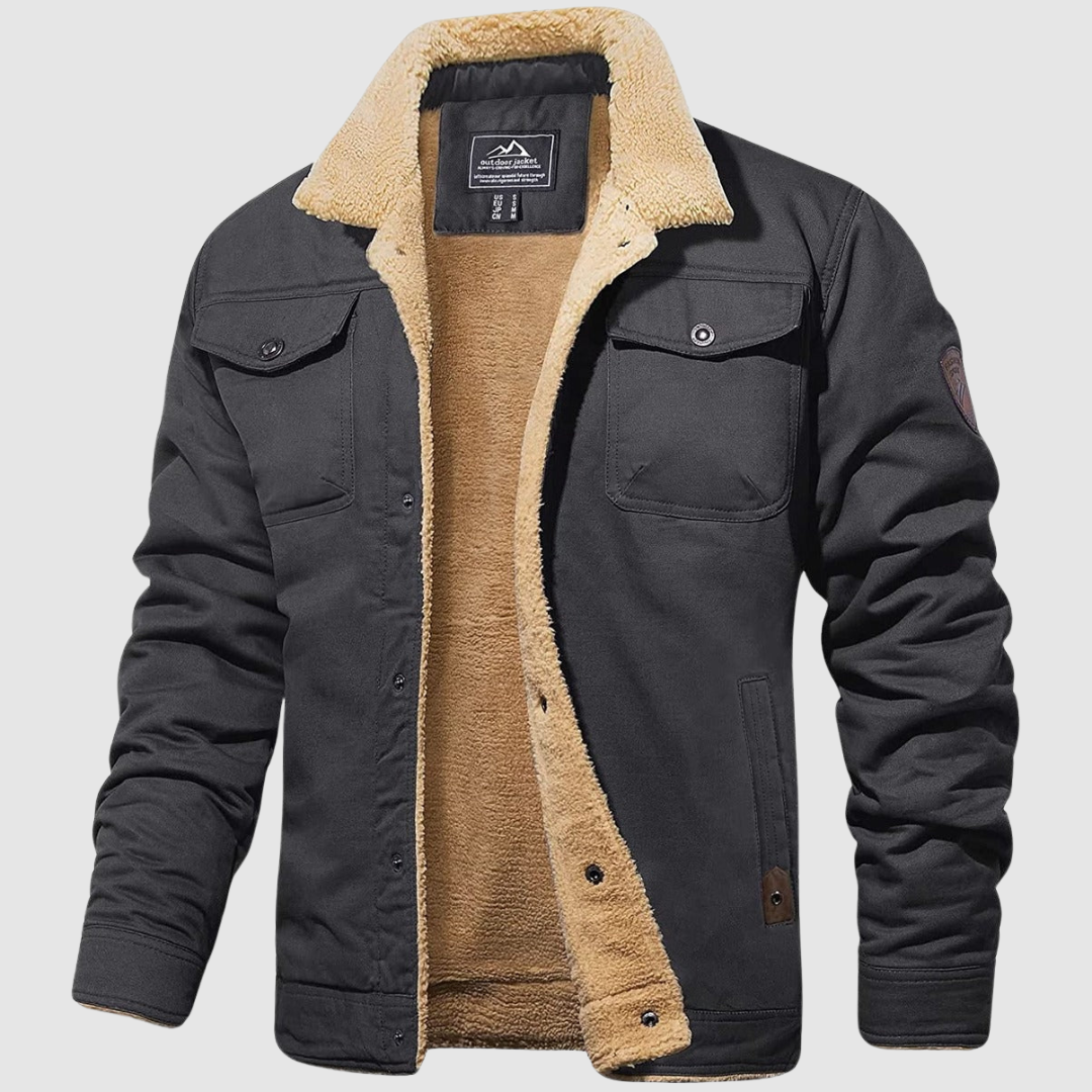 Derek | Classic Bomber Jacket