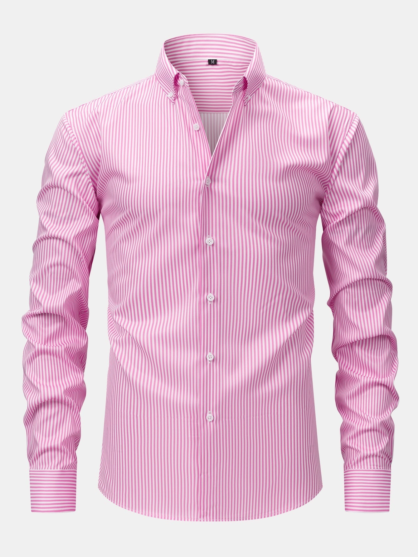 Raymond Striped Long-Sleeved Shirt with Buttons