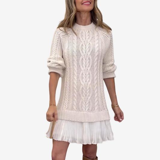 Gaëlle | 2‑in‑1 Sweater Dress