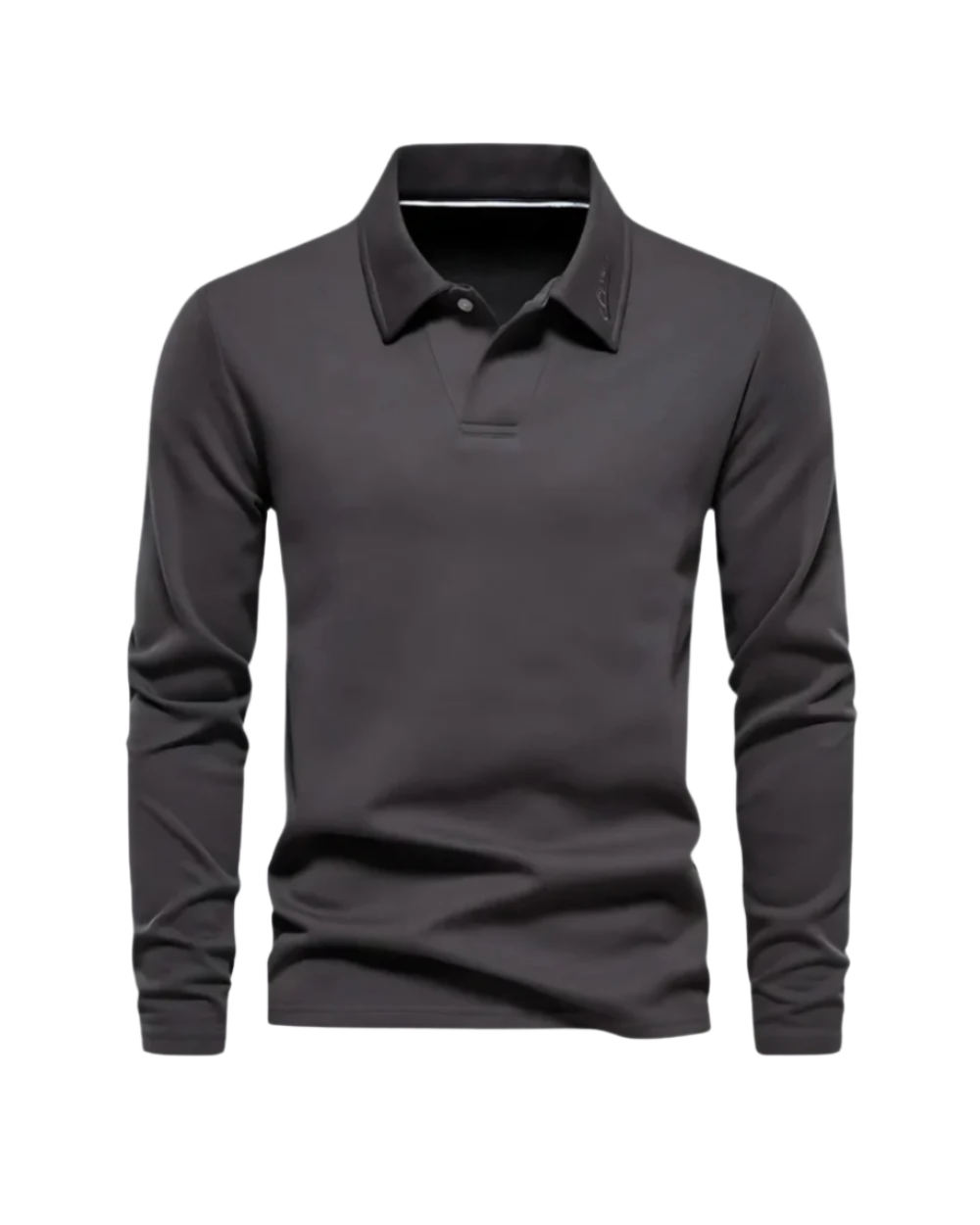 Raf | Long-Sleeve Polo Sweater
