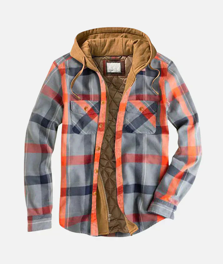 Andrew | Patchwork Plaid Jacket