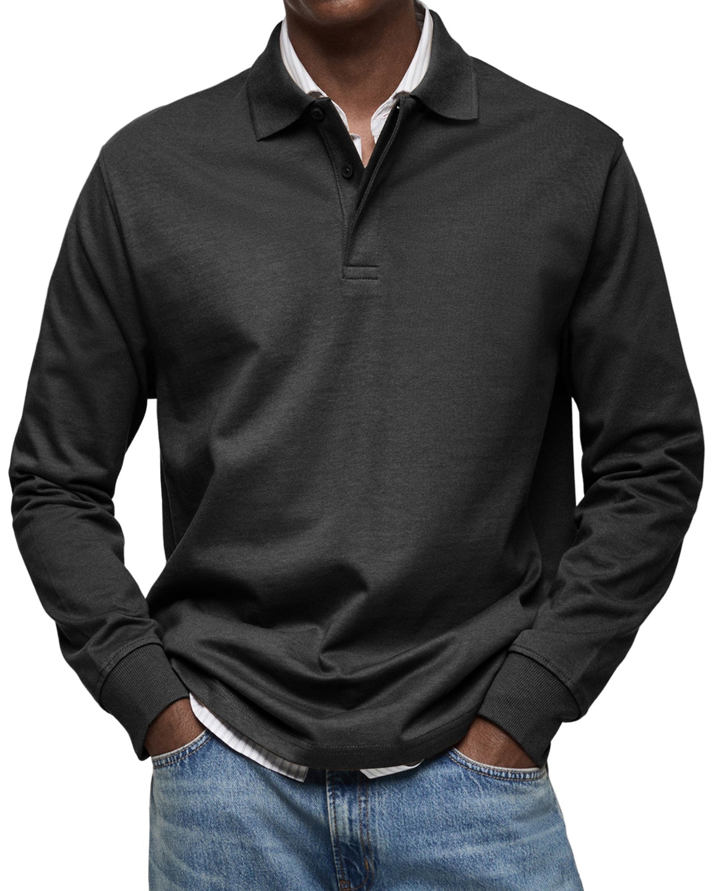 Steven | Casual Polo Sweater