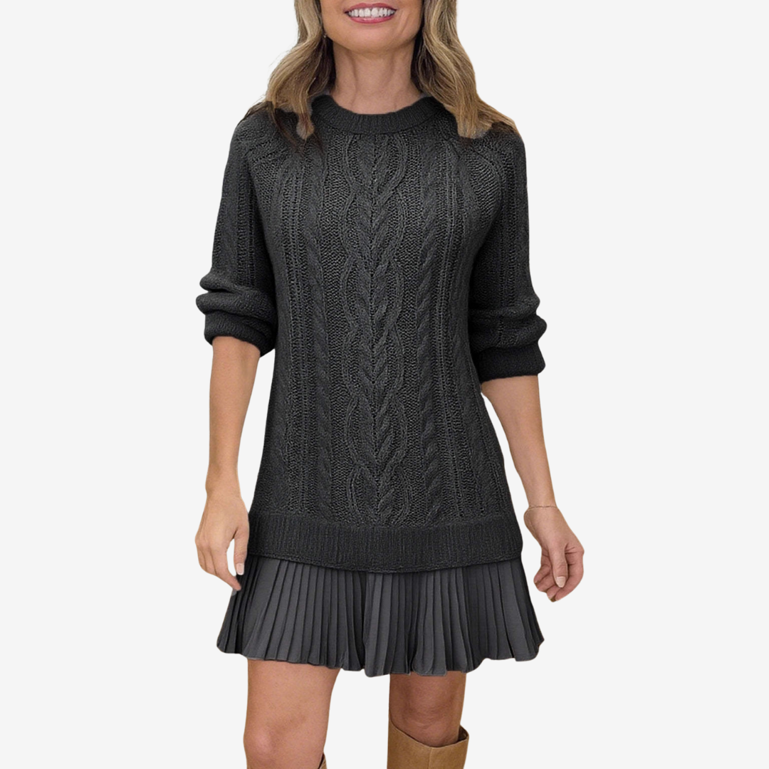 Gaëlle | 2‑in‑1 Sweater Dress