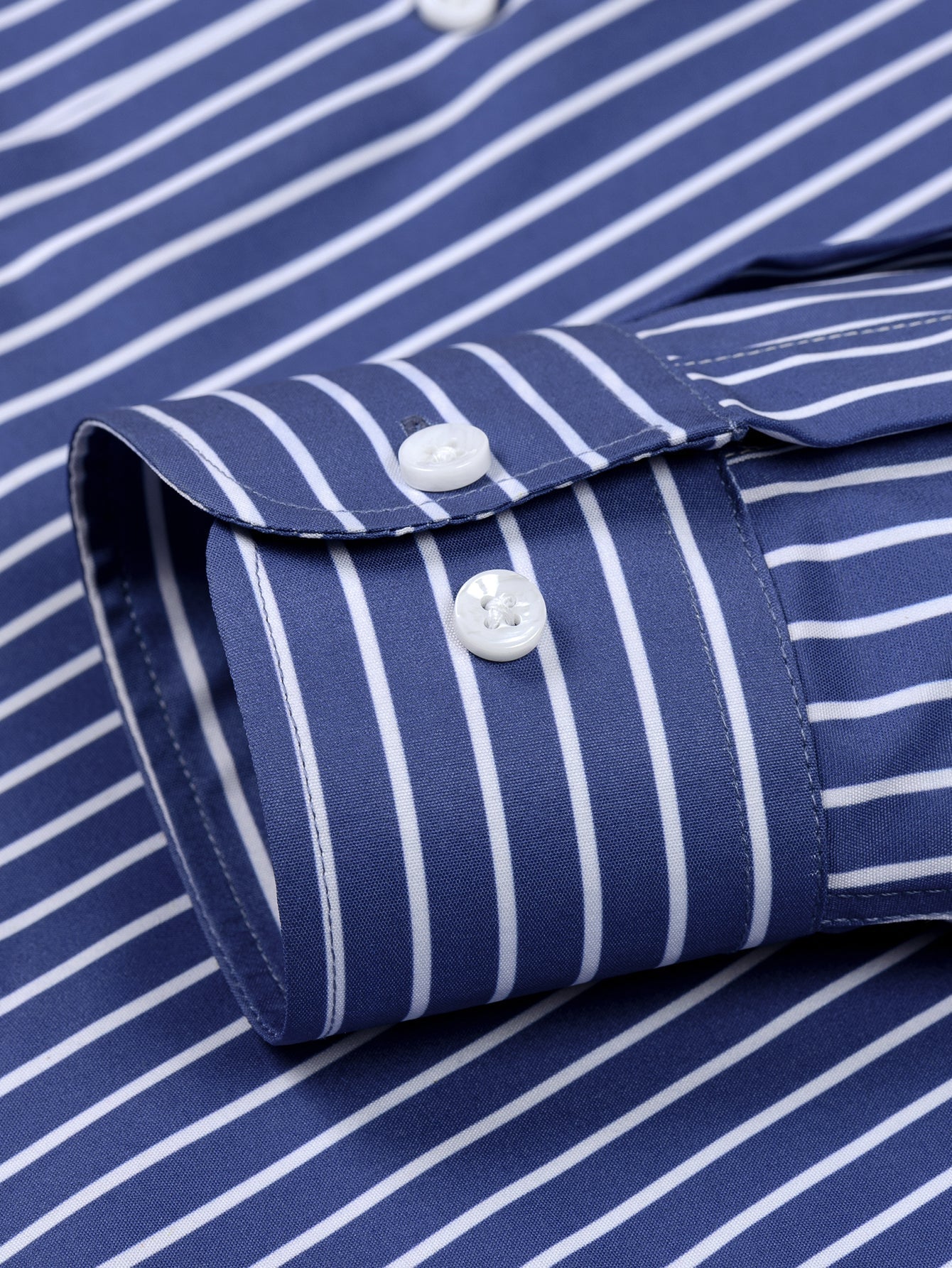 Steph Striped Long Sleeved Shirt with Buttons