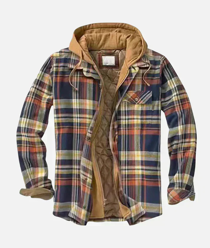 Andrew | Patchwork Plaid Jacket