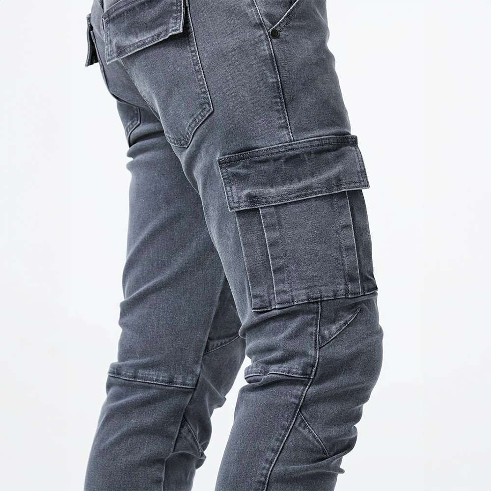 Aurevo | Stretch Cargo Jeans