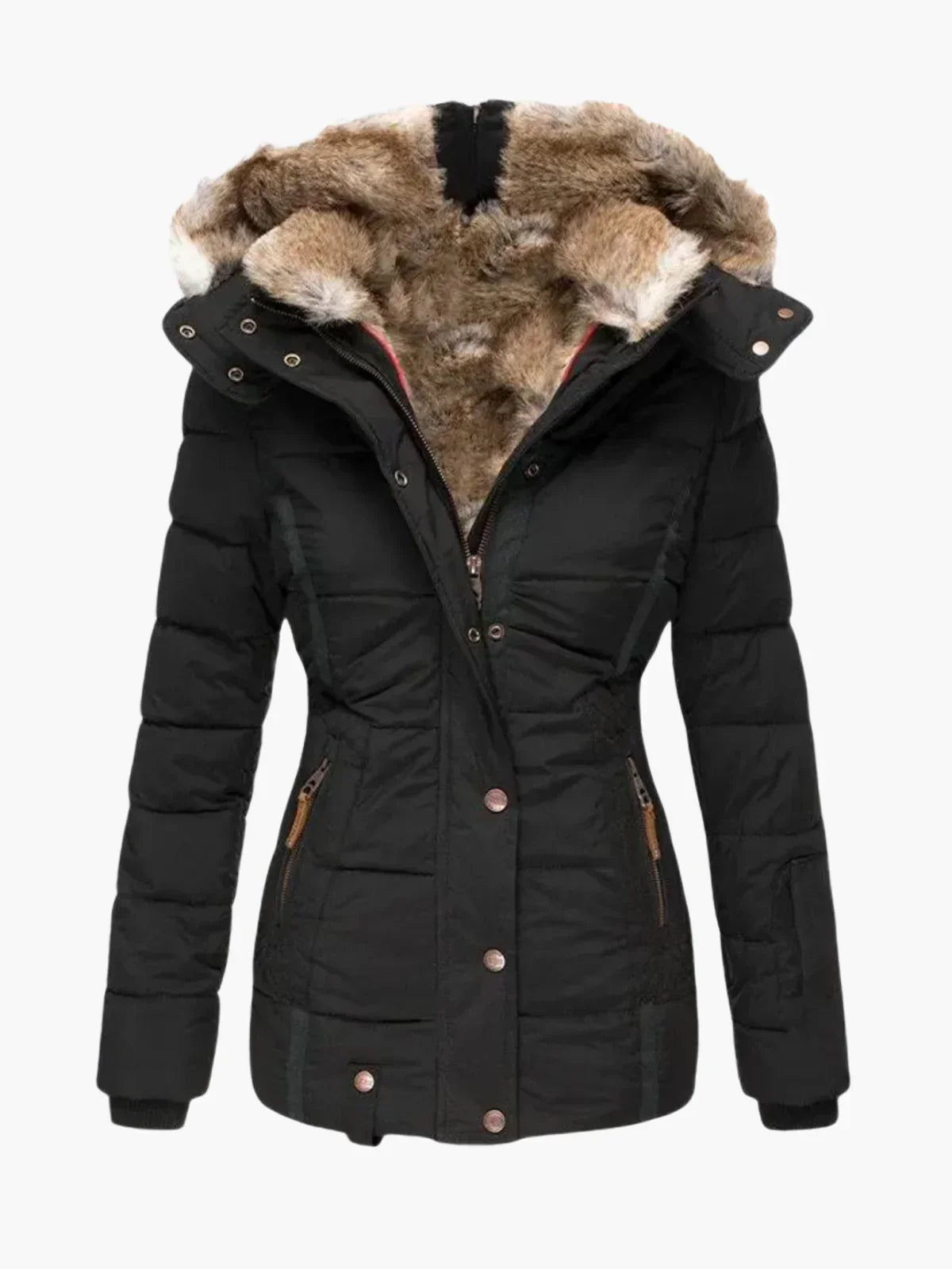 Anna | Faux Fur Winter Jacket