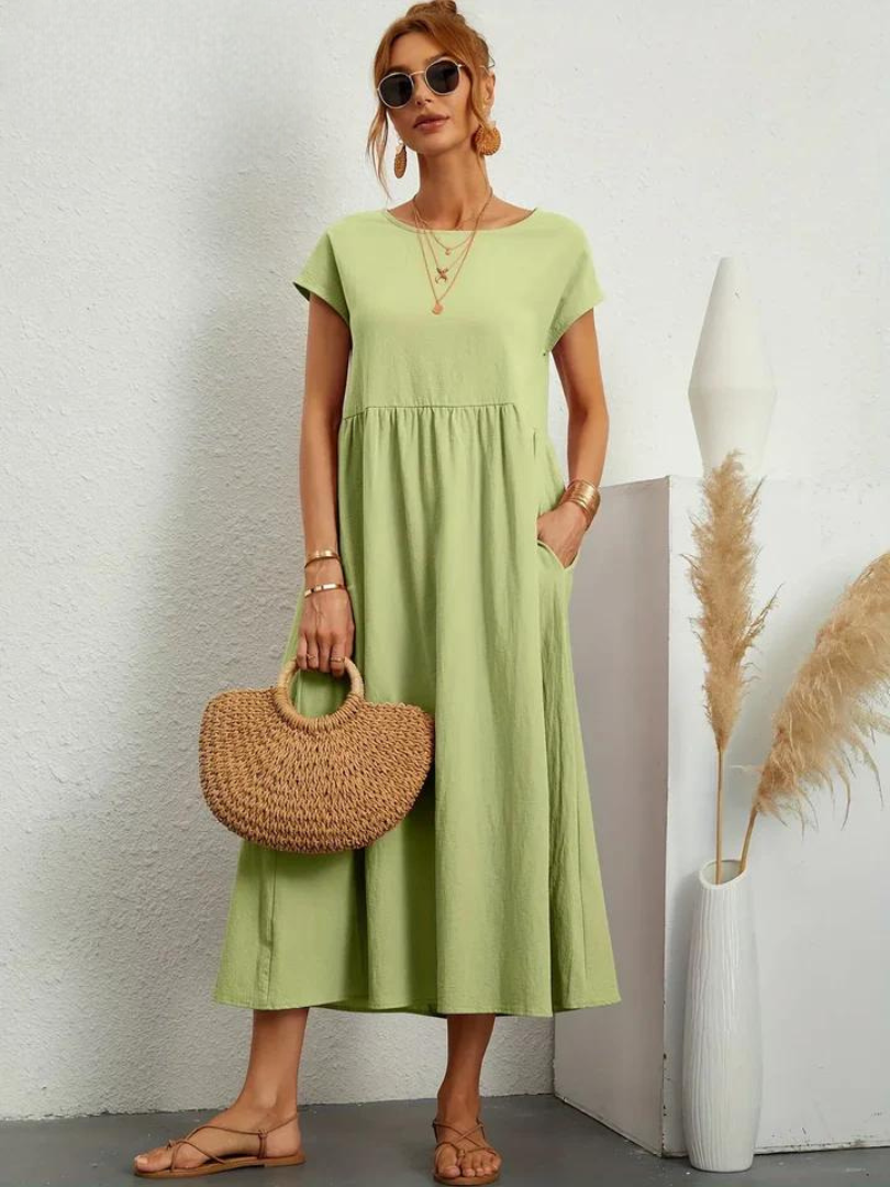 Nova | Long Dress with Pockets