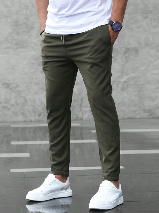 Aurevo | Modern Stretch Pants for Men
