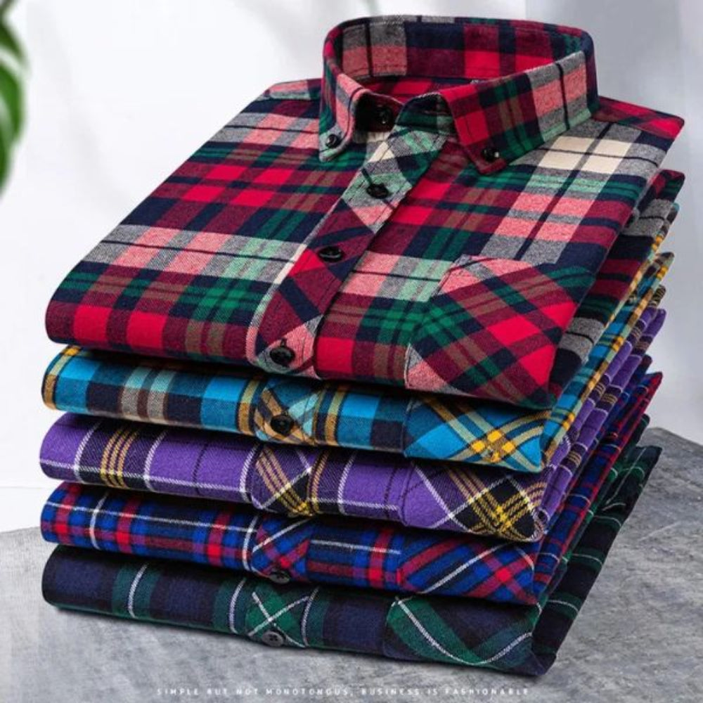 Miles | Checkered Polo Shirt