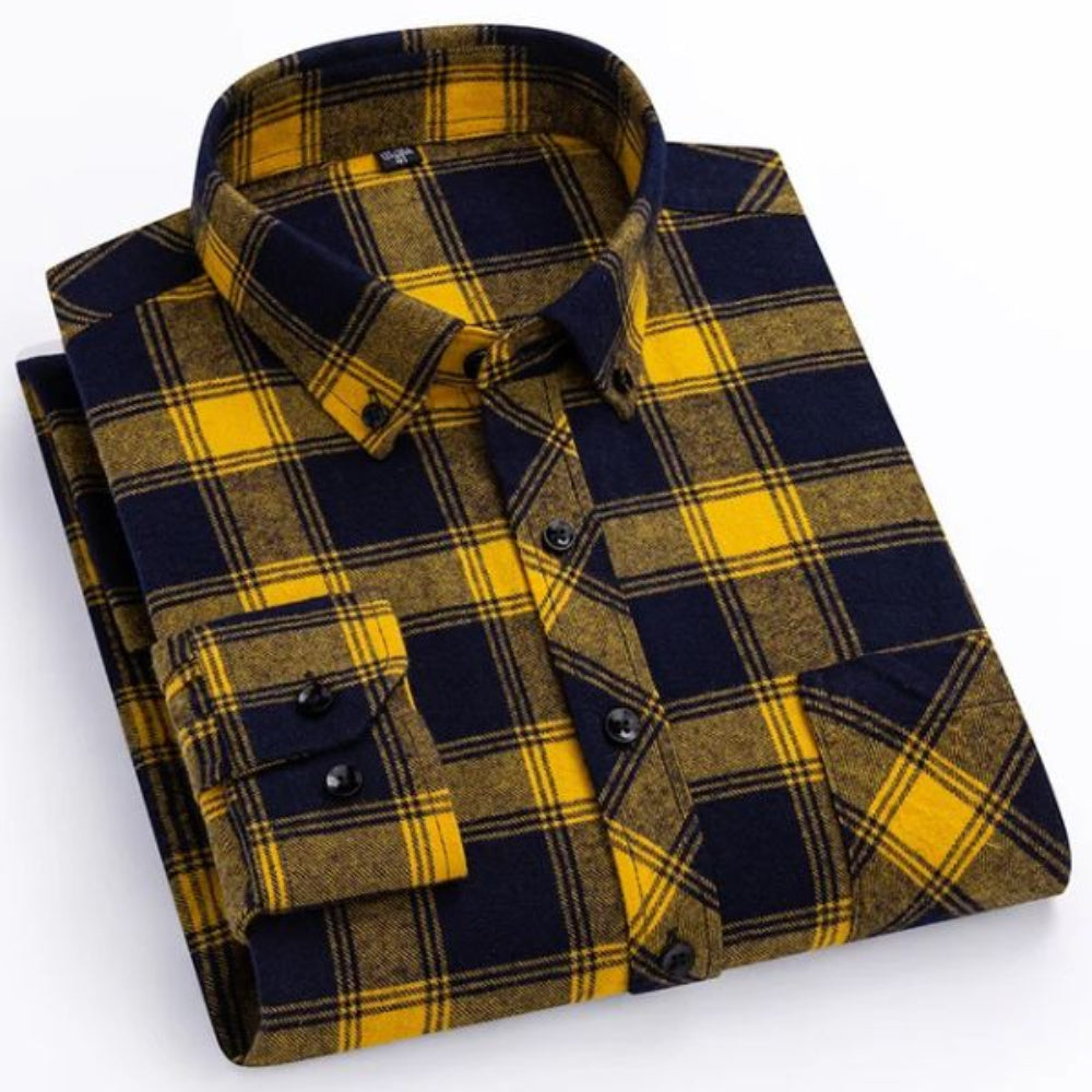 Miles | Checkered Polo Shirt