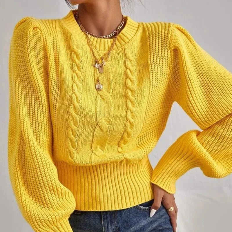 Isolde™ | Knitted Twist Sweater
