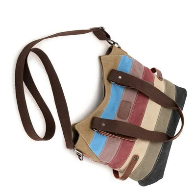 Colorful Leather Women's Handbag