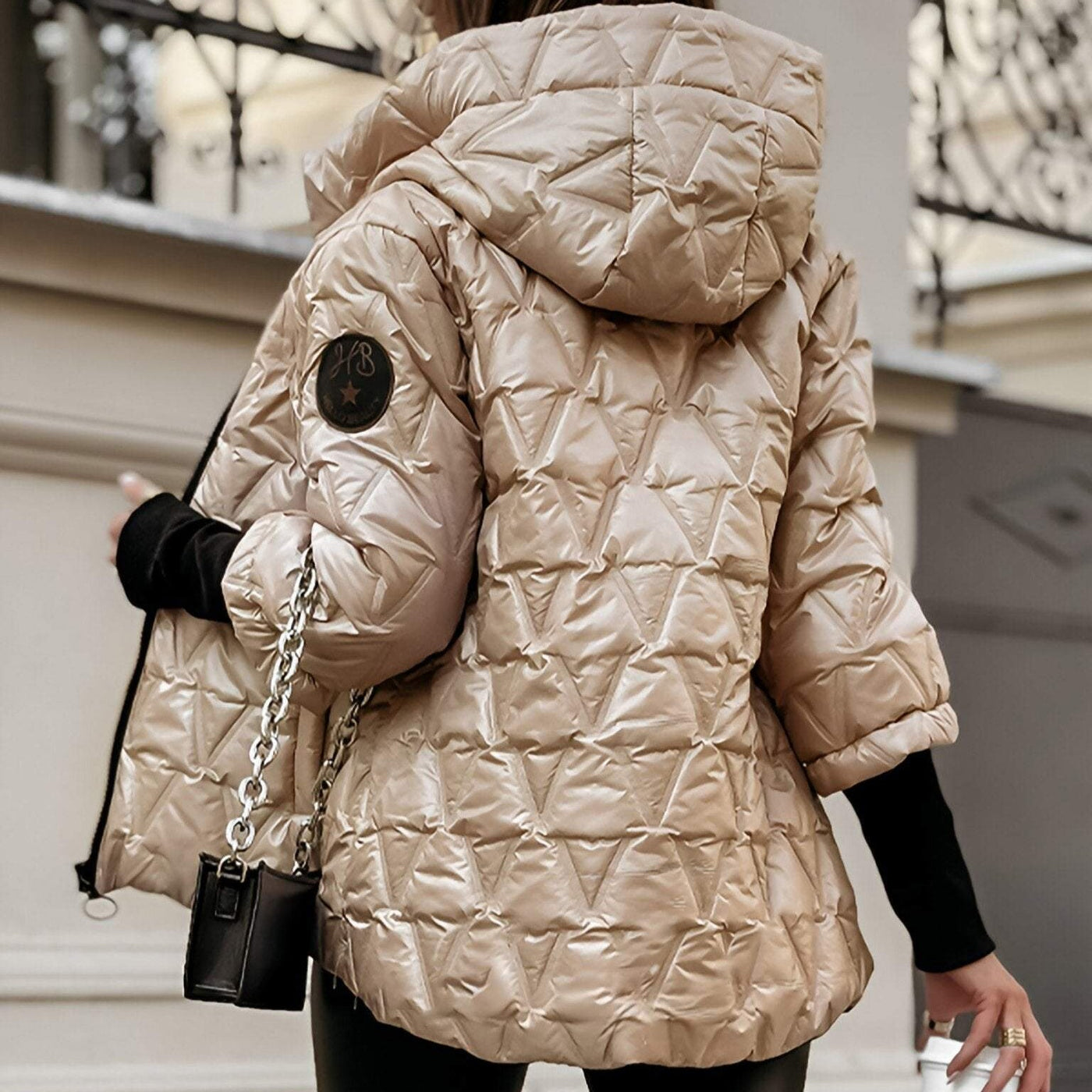 Annika | Quilted Down Jacket