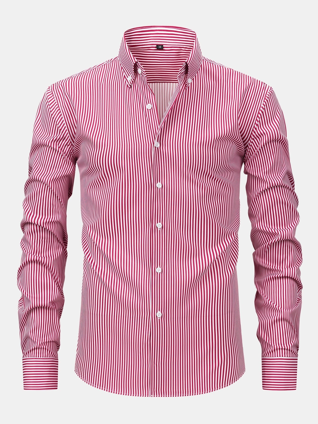Raymond Striped Long-Sleeved Shirt with Buttons