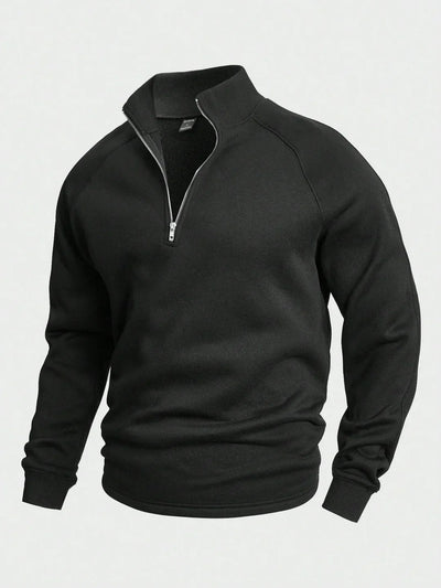 Antonio Sweater with half zipper