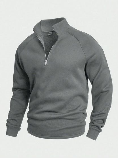 Antonio Sweater with half zipper