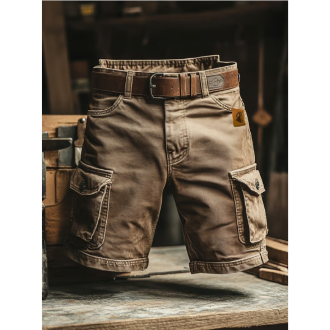 Lukas | Retro Cargo Shorts