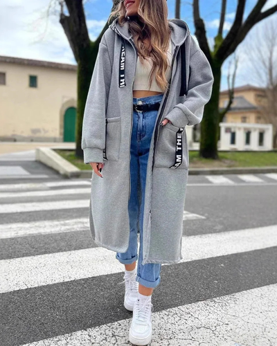 Marina | Long hooded sweatshirt