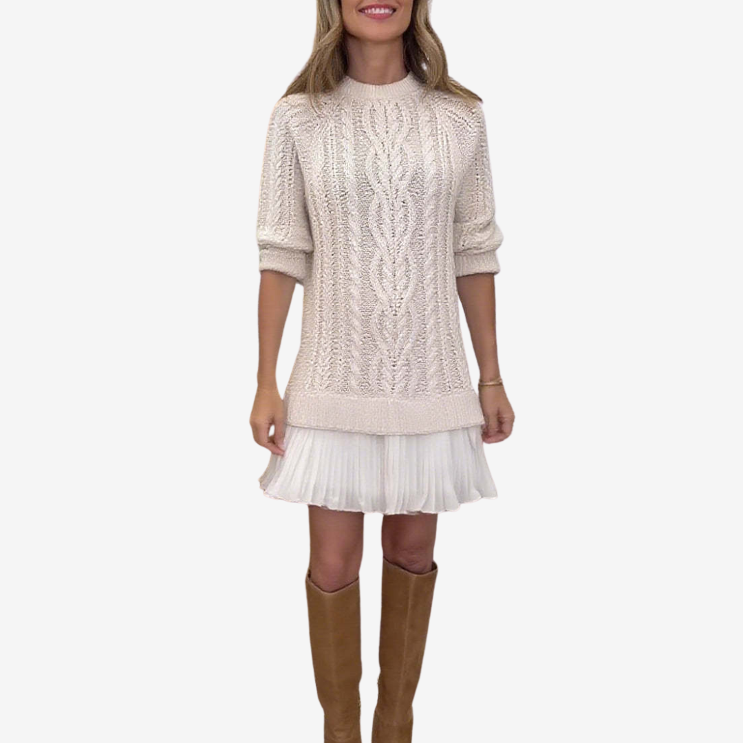 Gaëlle | 2‑in‑1 Sweater Dress
