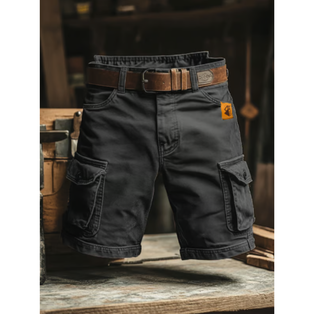 Lukas | Retro Cargo Shorts
