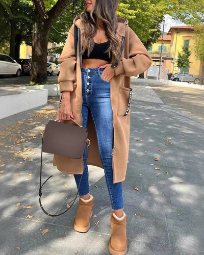 Marina | Long hooded sweatshirt