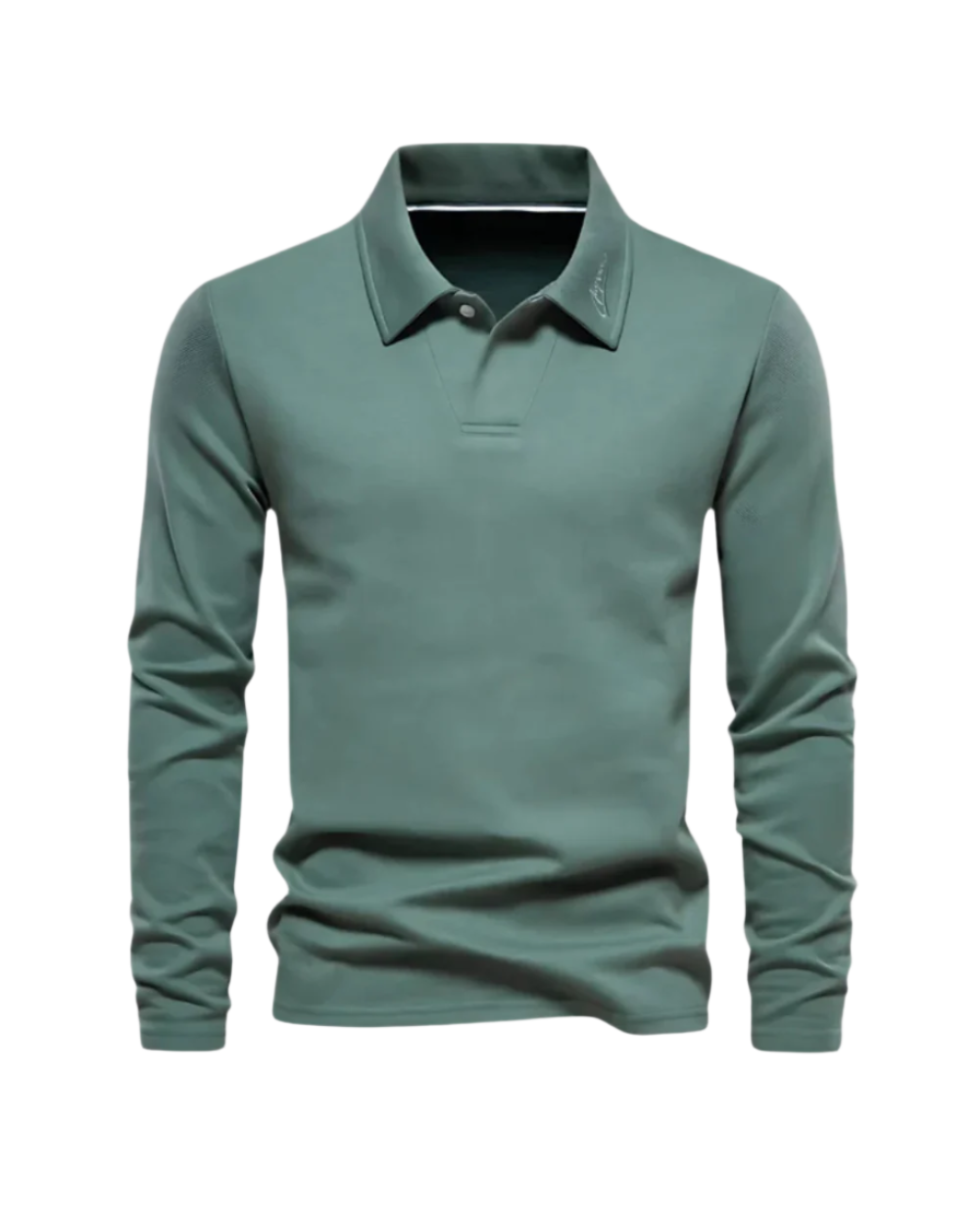 Raf | Long-Sleeve Polo Sweater