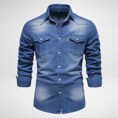 Avantea | Classic Denim Button‑Down