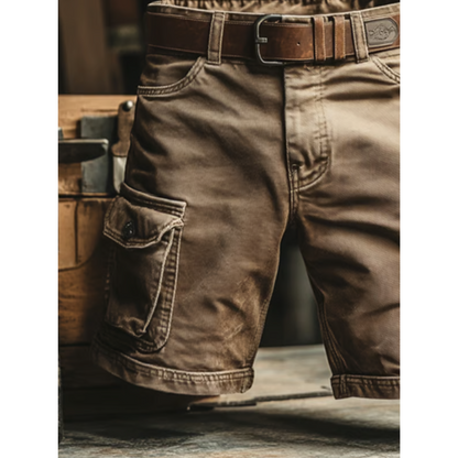 Lukas | Retro Cargo Shorts