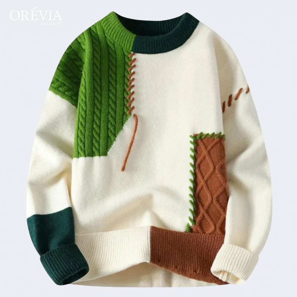 Matthias | Patchwork Sweater