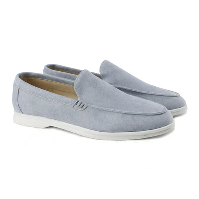Suede loafers