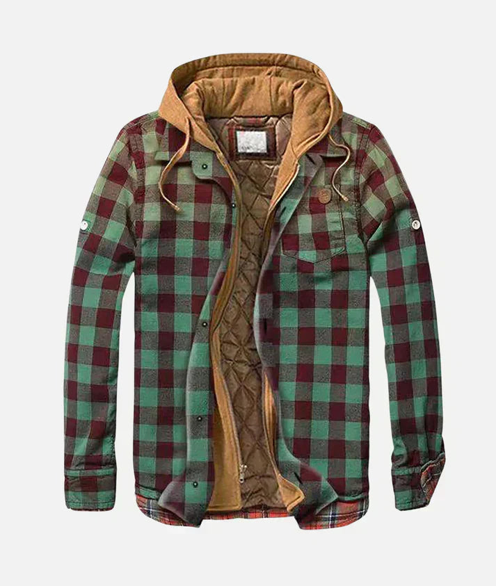 Andrew | Patchwork Plaid Jacket