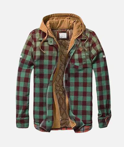 Andrew | Patchwork Plaid Jacket