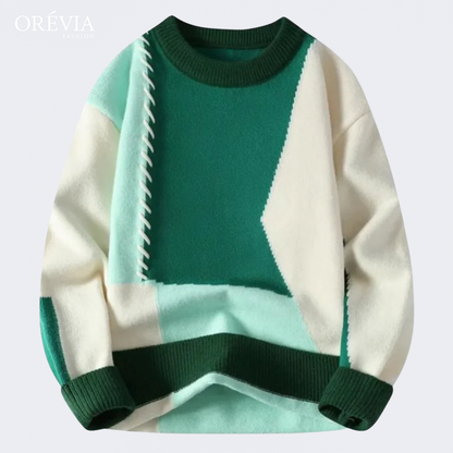 Matthias | Patchwork Sweater