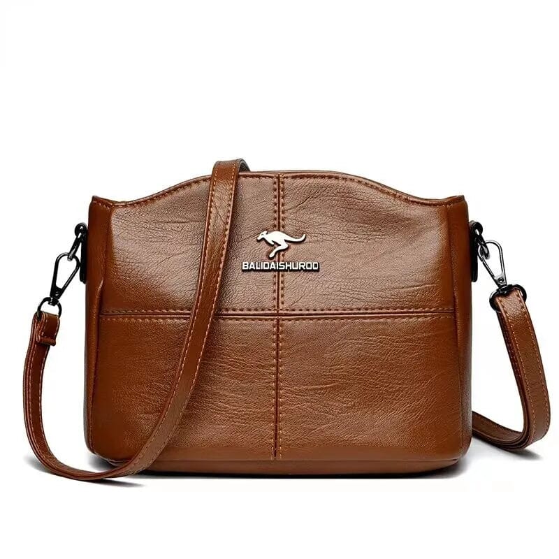 Ladies leather crossbody bag