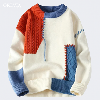 Matthias | Patchwork Sweater