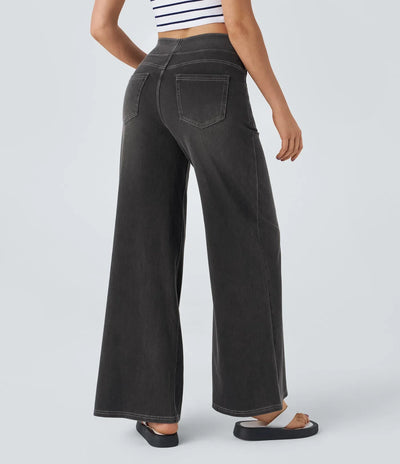 Eva Comfortable & Stretchy High-Waisted Pants