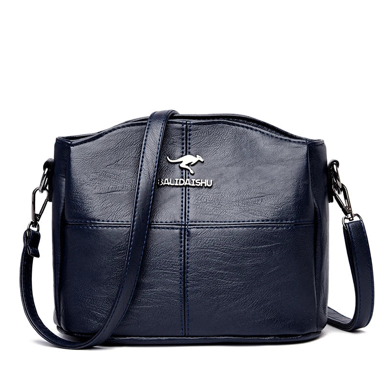 Ladies leather crossbody bag