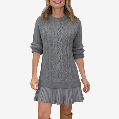 Gaëlle | 2‑in‑1 Sweater Dress