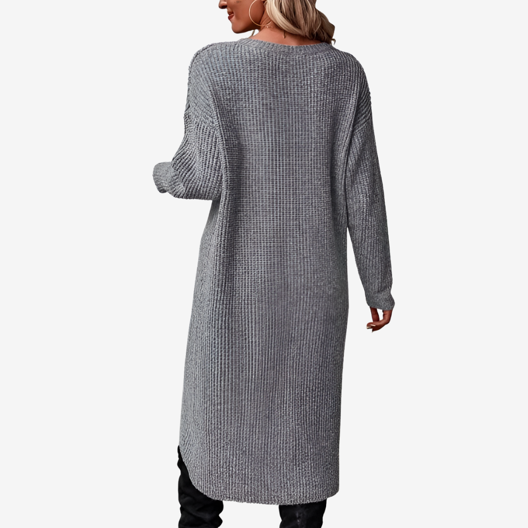 Mely | Asymmetric Knit Pullover