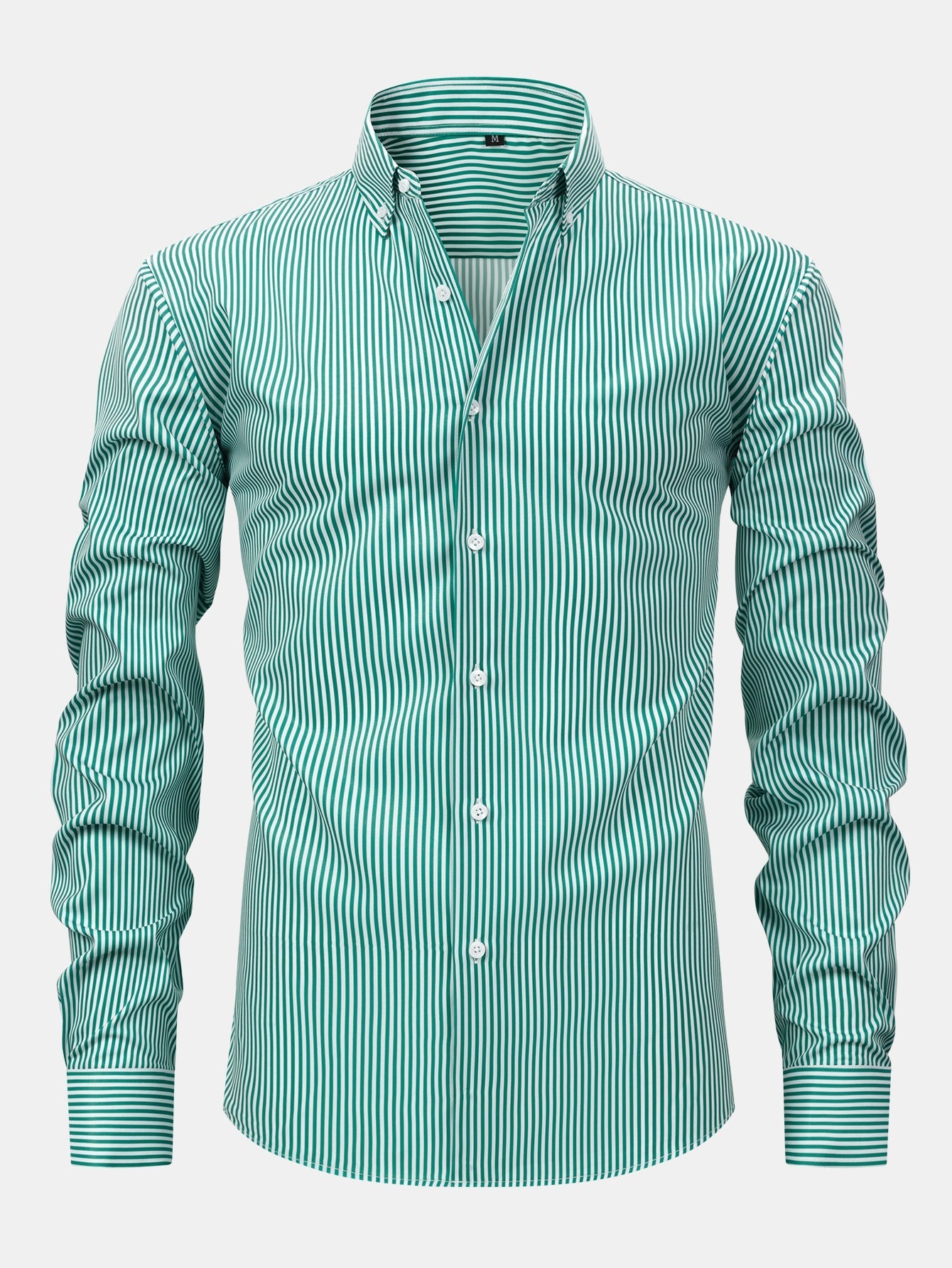 Raymond Striped Long-Sleeved Shirt with Buttons