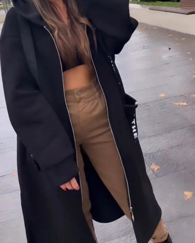 Marina | Long hooded sweatshirt