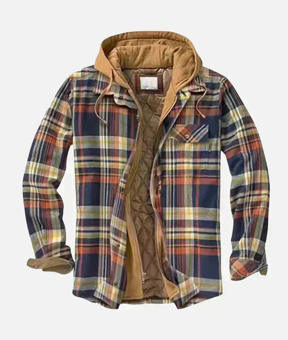 Andrew | Patchwork Plaid Jacket