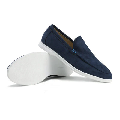Suede loafers