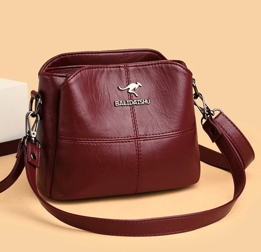 Ladies leather crossbody bag