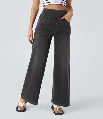 Eva Comfortable & Stretchy High-Waisted Pants