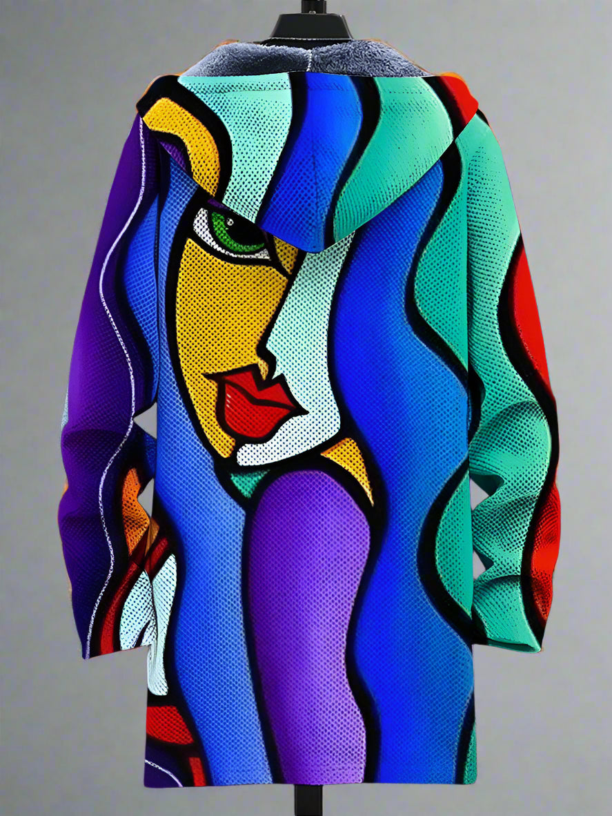 Allira | Exclusive Art‑Inspired Luxury Cardigan