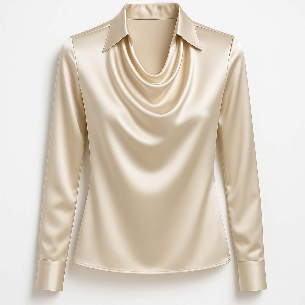 Catherine™ | Satin Blouse